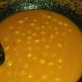 El cooksnap de Raquel Martinez cuando hizo Potaje de garbanzos con langostinos.