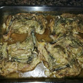El cooksnap de Nieves Tebar Sanchez cuando hizo Contramuslo de Pollo, con Patatas al horno!!😋🍴.
