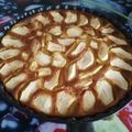 El cooksnap de Silvia Rivas cuando hizo Tarta de manzana sin azúcar.