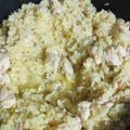 El cooksnap de Marcela Mendevil cuando hizo Arroz con suprema.