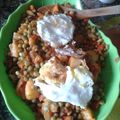 El cooksnap de Flor Ruiz cuando hizo Colchón de arvejas.