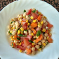 El cooksnap de María cuando hizo Ensalada de garbanzos.