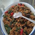 Cooksnap dari Anna Musdhalifah untuk resep Oncom leunca kemangi