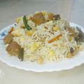 Arpita Karmakar's cooksnap of when they made ইলিশ বিরিয়ানী (Ilish Biriyani recipe in Bengali).