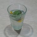 El cooksnap de Lady Marmalade cuando hizo Limonada de albahaca.