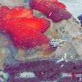 صورة من .، شاركها بعد تجربة وصفة كيك الفراولة