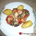 Cooksnap από dcroula στη συνταγή Σνίτσελ με λαχανικά στο φούρνο