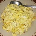 Cooksnap dari Densi Andriana untuk resep Red Rice with Tofu Scrambled Eggs ala anak kos 😂