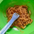 Cooksnap dari Norma untuk resep Misoa Goreng Bakso & Crabstick MPASI 1 Tahun +