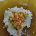 Cooksnap dari Raihan pratama putra untuk resep MPASI Nasi Tim Sayuran (10 m)