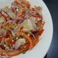 Cooksnap Erna Hezreen Hamzah semasa beliau membuat Air Asam Tomato Daging Rebus.