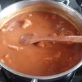 El cooksnap de Juan Manuel Rodriguez Del Pozo cuando hizo Rape en salsa americana.