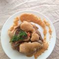El cooksnap de Pedro Molero cuando hizo Ossobuco en salsa de arroz.