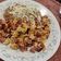 El cooksnap de Emilio García cuando hizo Huevos revueltos con salchichas.