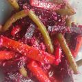 El cooksnap de Otylio cuando hizo Ensalada de betabel, zanahoria y ejotes.
