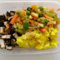 Cooksnap của Tiina Itämaalainen khi họ làm theo món Xôi nghệ cốt dừa kèm thịt kho tàu