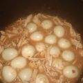 Cooksnap dari Nayla Lutfiah untuk resep Tumis simple Ayam Suir & Telur Puyuh (kaldu jamur merang)