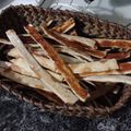 El cooksnap de anny joseph cuando hizo Grisines o chalitas.