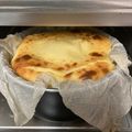 El cooksnap de Maripili cuando hizo Tarta de queso de la Viña con parmesano.