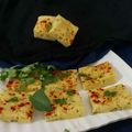 Mauli Mankad's cooksnap of when they made ઢોકળાં.