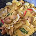 Cooksnap syakila aziera semasa beliau membuat Lala Masak Lemak Cili Api.