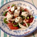 𝒳𝓇𝓊𝓈𝑜𝓊𝓁𝒶 𝒦𝑜𝓃𝓉𝑜𝓅𝑜𝓊𝓁𝑜𝓊's cooksnap of when they made Λατρεμένη ντοματοσαλάτα 🍅🥒🧀.