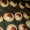 El cooksnap de Lucas cuando hizo Pepas de Dulce de leche.
