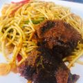 Fatima Dewa's cooksnap of when they made Veggy Pasta and fried chicken drumsticks.