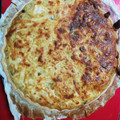 El cooksnap de Libélula Vegetariana cuando hizo Quiche de champiñones y queso camembert.