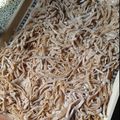 El cooksnap de Verónica Pereira cuando hizo Fideos Integrales Caseros.