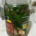 El cooksnap de Loli Morente cuando hizo Cómo encurtir las guindillas.