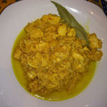 El cooksnap de Rocio Art cuando hizo Pollo al curry con manzanas y peras.