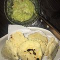 El cooksnap de Allison Kosydar cuando hizo Arepas venezolanas.