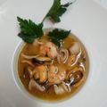 El cooksnap de pilucaserrano cuando hizo Calamares en salsa de langostinos.