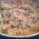 El cooksnap de Xavi cuando hizo Arroz caldoso de butifarra, espárragos y alcachofas.