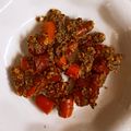 Chandra kamdar का कुकस्नैप जब उन्होंने लाल मिर्च का आचार (Lal mirch ka achar recipe in hindi) बनाया था।