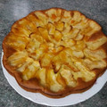 El cooksnap de Marga cuando hizo Tarta de manzana facilísima con mermelada de albaricoque casera.