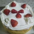 Cooksnap dari Emmi untuk resep Strawberry Japanese Cheesecake