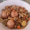 El cooksnap de @cocina_en_casa.cs cuando hizo Albóndigas a la jardinera.