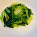 Grace 的 蒜炒小松菜 cooksnap