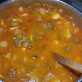 El cooksnap de Vanesa FL cuando hizo Patatas con níscalos.