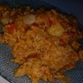 El cooksnap de Vale Hernandez cuando hizo Guiso de arroz.