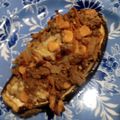 El cooksnap de Pau Cappagli cuando hizo Berenjena al horno gratinada con verduras.