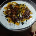 Bushra Mazhar's cooksnap of when they made Tarkay Walai Dahi Phulki.