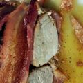 lillyc64's cooksnap of when they made Bacon Wrapped BBQ Pork Loin.
