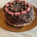 Cooksnap από George Adamides στη συνταγή Triple chocolate cake
