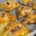 Сooksnap від Інна Синєпупова, який(а) приготував(ла) Слойки  с сыром и ветчиной  к чаю.