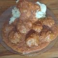 El cooksnap de Carlos Scarafía cuando hizo Albóndigas con arroz.