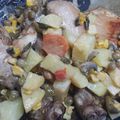 El cooksnap de Pinduca cuando hizo Pollo a la cerveza en disco de arado.