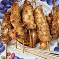 april420's cooksnap of when they made Garlic Parmesan chicken skewers.